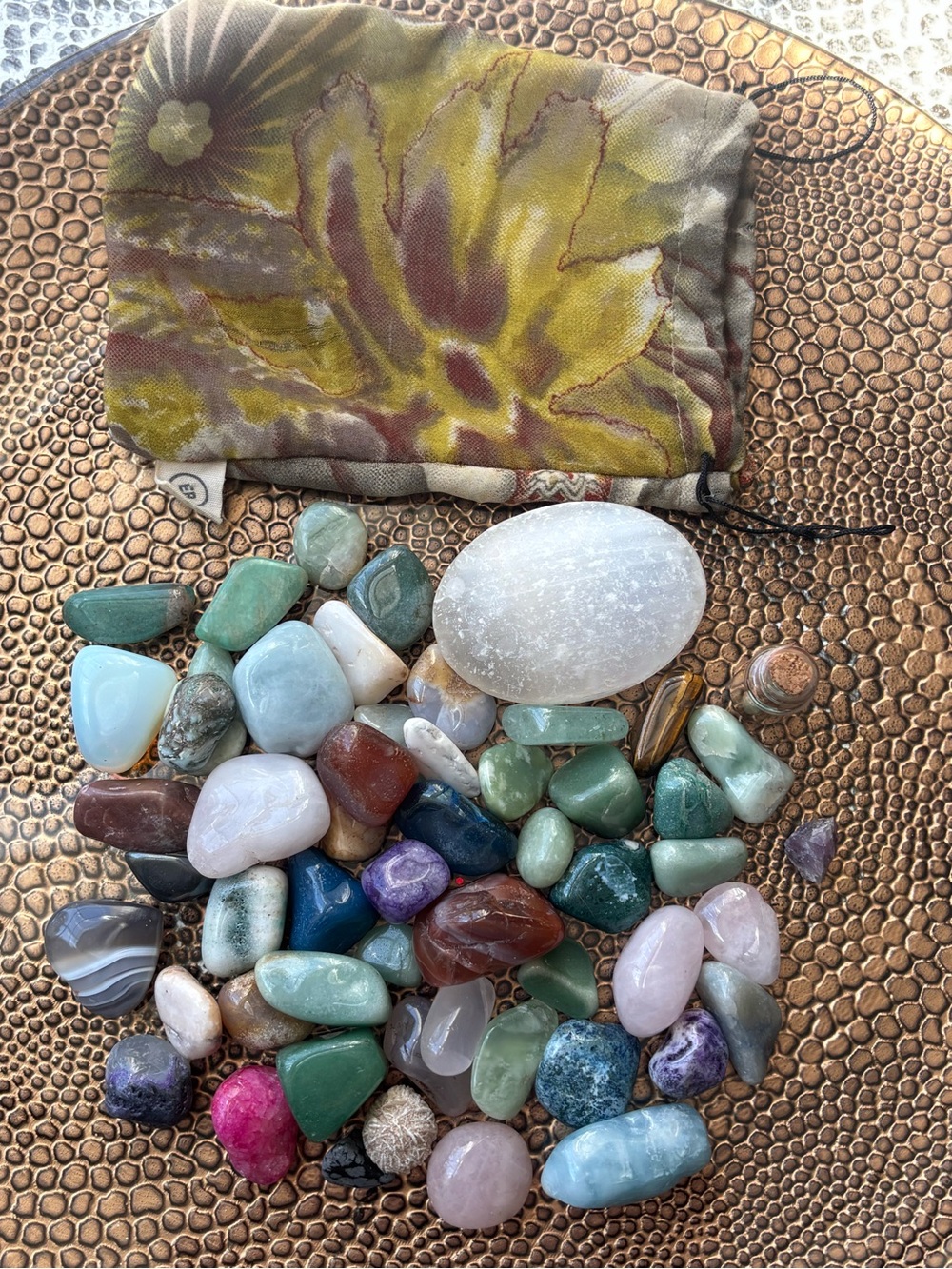 Earthbound trading company 1 pound of healing stones in bag